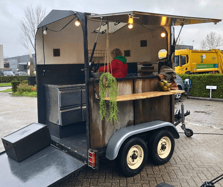 Pizza Foodtruck bij Clever Consultancy in Veenendaal